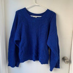 Gorgeous Electric Blue Anthropologie Sweater